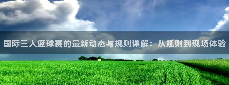意昂4体育：国际三人篮球赛的最新动态与规则详解：从规则到现场